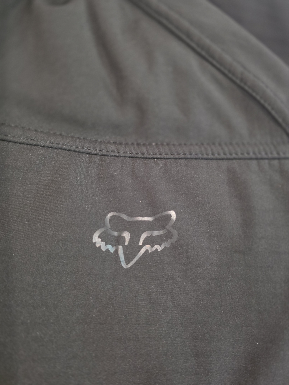 Fox UNISEX Black Utility Jacket with small Reflective Logo